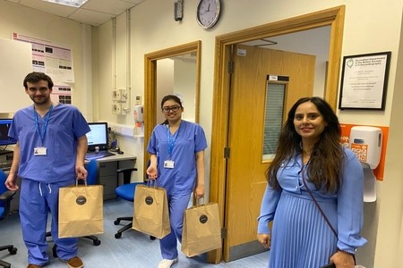 MFS teams up with Benares to support NHS workers