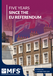Five years since the EU referendum