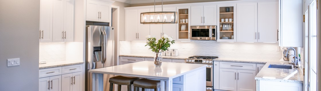kitchen in airbnb home