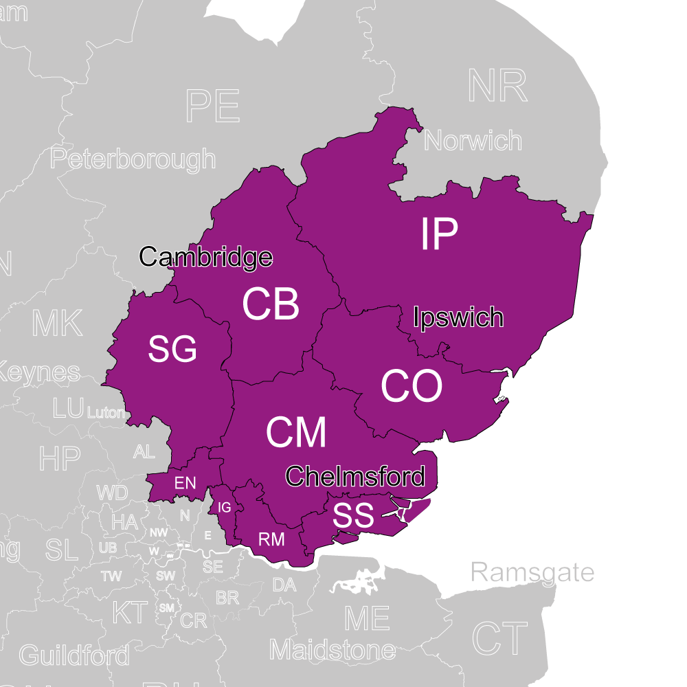 Maria Magnussen Postcode area