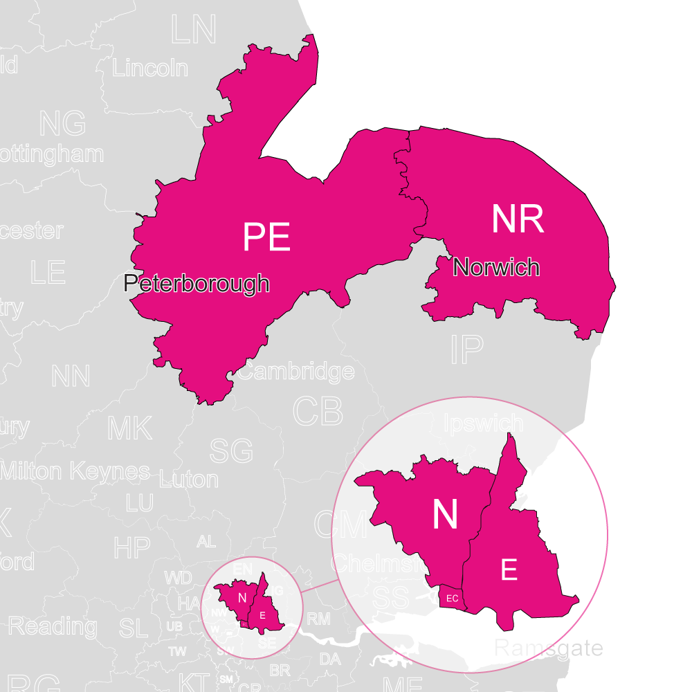 Matt Yates Postcodes